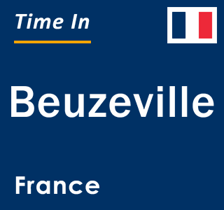 Current local time in Beuzeville, France