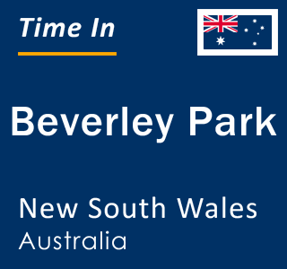 Current local time in Beverley Park, New South Wales, Australia