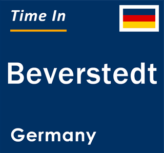 Current local time in Beverstedt, Germany