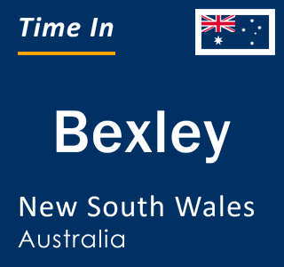 Current local time in Bexley, New South Wales, Australia
