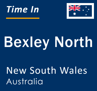 Current local time in Bexley North, New South Wales, Australia