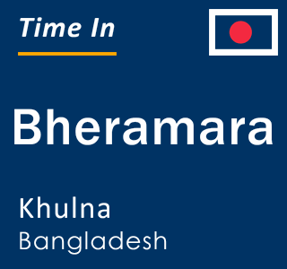 Current local time in Bheramara, Khulna, Bangladesh