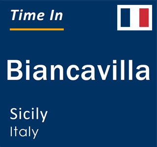Current local time in Biancavilla, Sicily, Italy