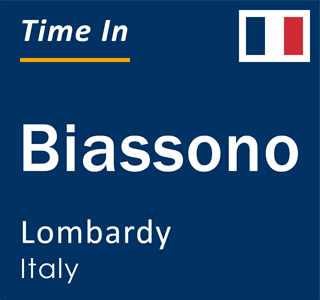 Current local time in Biassono, Lombardy, Italy