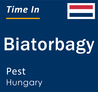 Current local time in Biatorbagy, Pest, Hungary