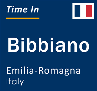 Current local time in Bibbiano, Emilia-Romagna, Italy