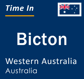 Current local time in Bicton, Western Australia, Australia