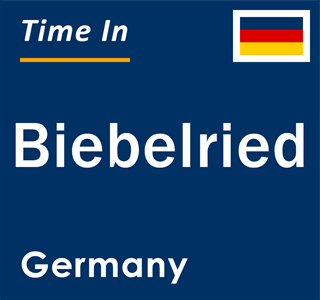 Current local time in Biebelried, Germany