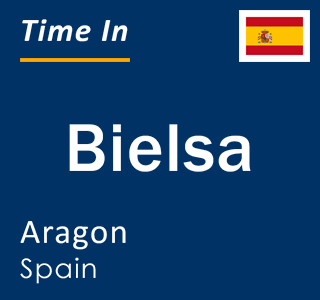 Current local time in Bielsa, Aragon, Spain