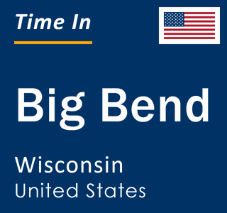 Current local time in Big Bend, Wisconsin, United States