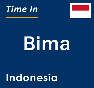 Current local time in Bima, Indonesia