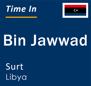 Current local time in Bin Jawwad, Surt, Libya