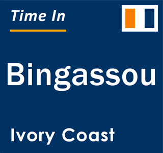 Current local time in Bingassou, Ivory Coast