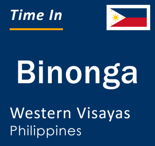 Current local time in Binonga, Western Visayas, Philippines