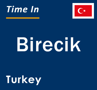 Current local time in Birecik, Turkey