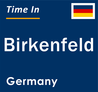 Current local time in Birkenfeld, Germany