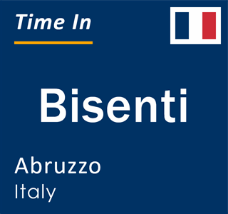 Current local time in Bisenti, Abruzzo, Italy