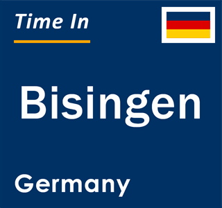 Current local time in Bisingen, Germany