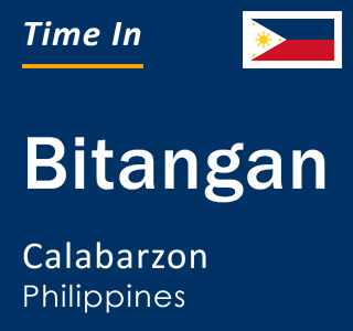 Current local time in Bitangan, Calabarzon, Philippines