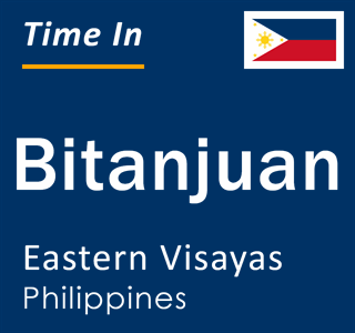 Current local time in Bitanjuan, Eastern Visayas, Philippines