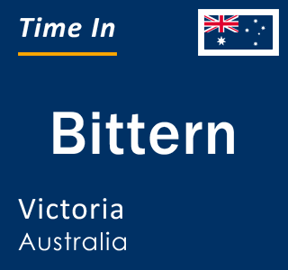 Current local time in Bittern, Victoria, Australia