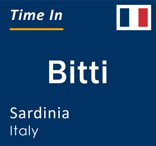 Current local time in Bitti, Sardinia, Italy