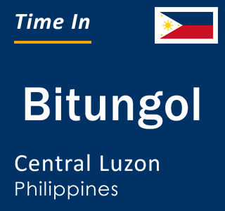 Current local time in Bitungol, Central Luzon, Philippines