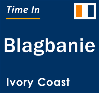 Current local time in Blagbanie, Ivory Coast