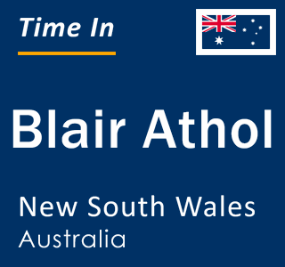 Current local time in Blair Athol, New South Wales, Australia