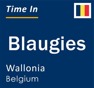 Current local time in Blaugies, Wallonia, Belgium