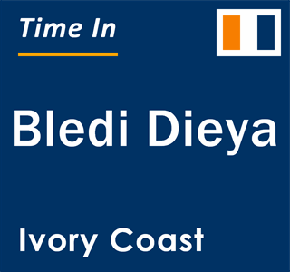 Current local time in Bledi Dieya, Ivory Coast