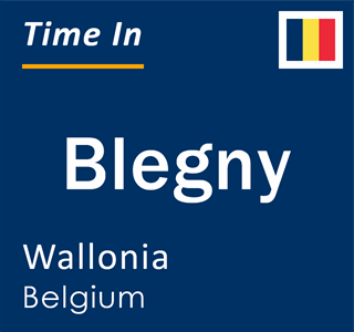 Current local time in Blegny, Wallonia, Belgium