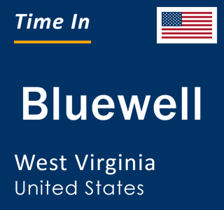 Current local time in Bluewell, West Virginia, United States