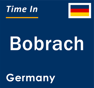 Current local time in Bobrach, Germany