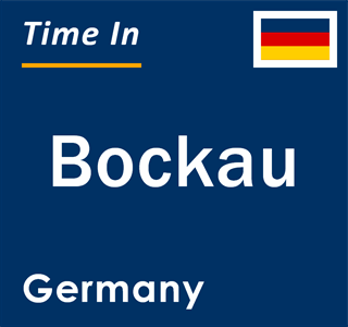 Current local time in Bockau, Germany