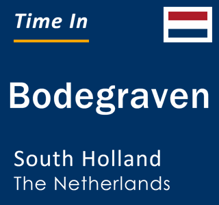 Current local time in Bodegraven, South Holland, The Netherlands