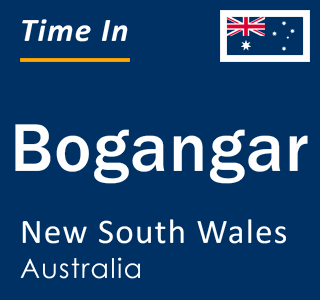 Current local time in Bogangar, New South Wales, Australia