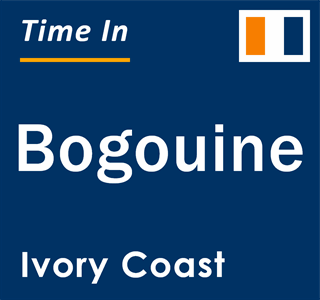 Current local time in Bogouine, Ivory Coast