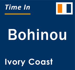 Current local time in Bohinou, Ivory Coast