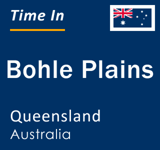 Current local time in Bohle Plains, Queensland, Australia