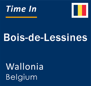 Current local time in Bois-de-Lessines, Wallonia, Belgium