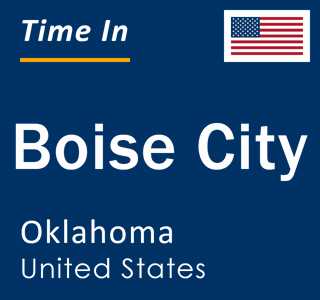 Current local time in Boise City, Oklahoma, United States