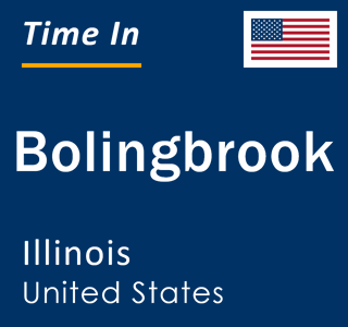 Current time in Bolingbrook, Illinois, United States