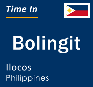 Current local time in Bolingit, Ilocos, Philippines