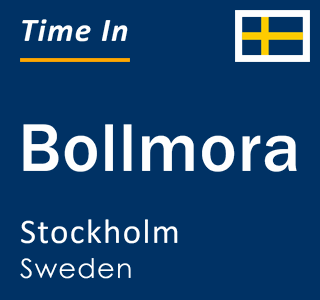 Current local time in Bollmora, Stockholm, Sweden