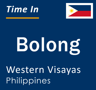 Current local time in Bolong, Western Visayas, Philippines