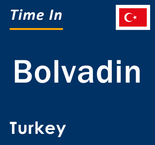 Current local time in Bolvadin, Turkey