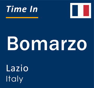 Current local time in Bomarzo, Lazio, Italy