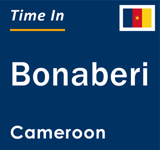 Current local time in Bonaberi, Cameroon