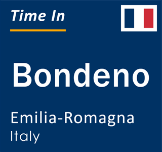 Current local time in Bondeno, Emilia-Romagna, Italy